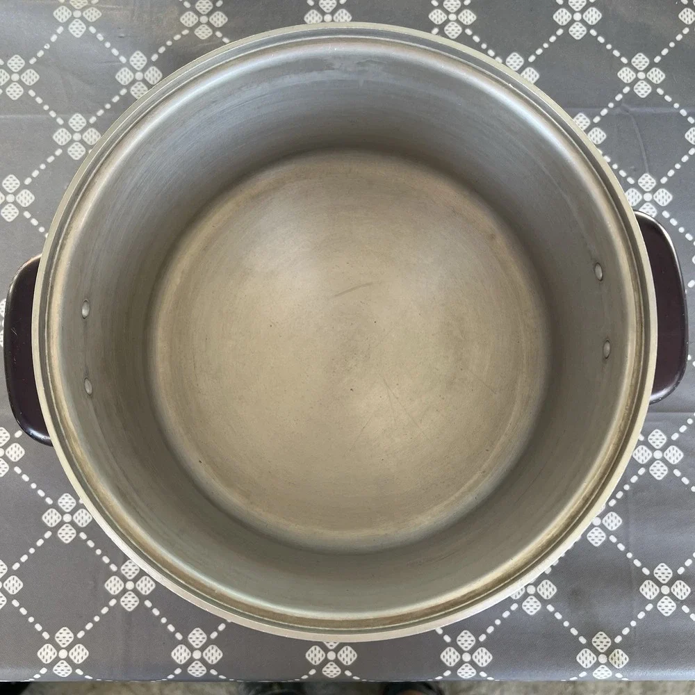 Vintage Mardigian Corp 10 Gauge Waterless Aluminum 6 Qt Dutch Oven Pot Lid USA